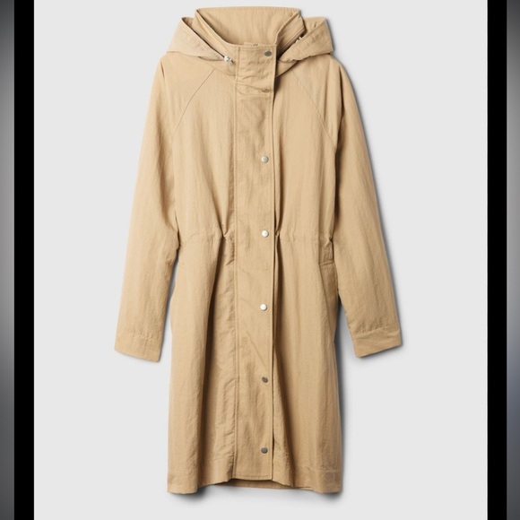 Gap Oversized Rain Coat Parka NWT - Picture 3 of 11